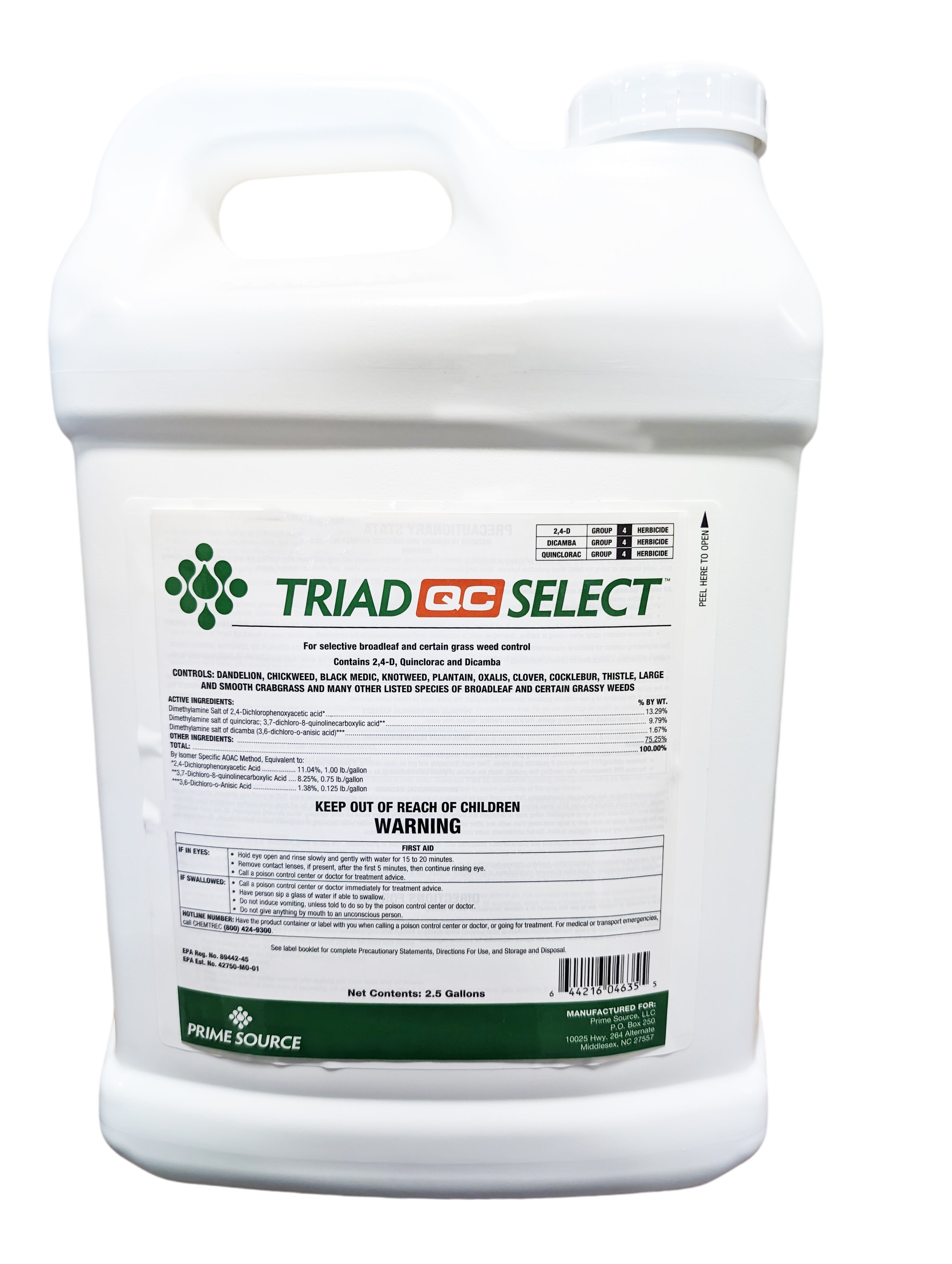 Triad QC Select jug (2.5 gal)