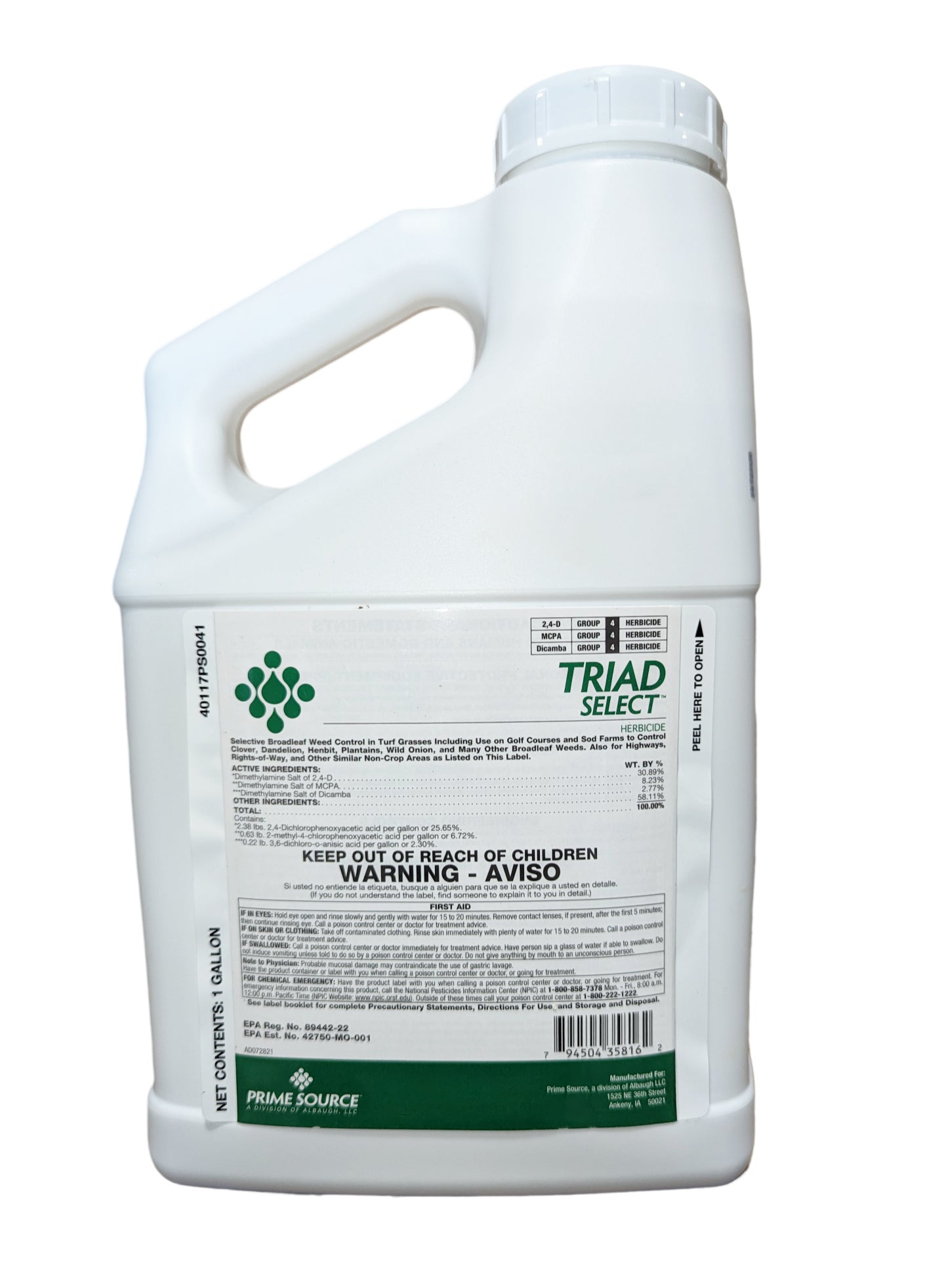 Triad Select Herbicide Weed Control for Broadleaf Weeds