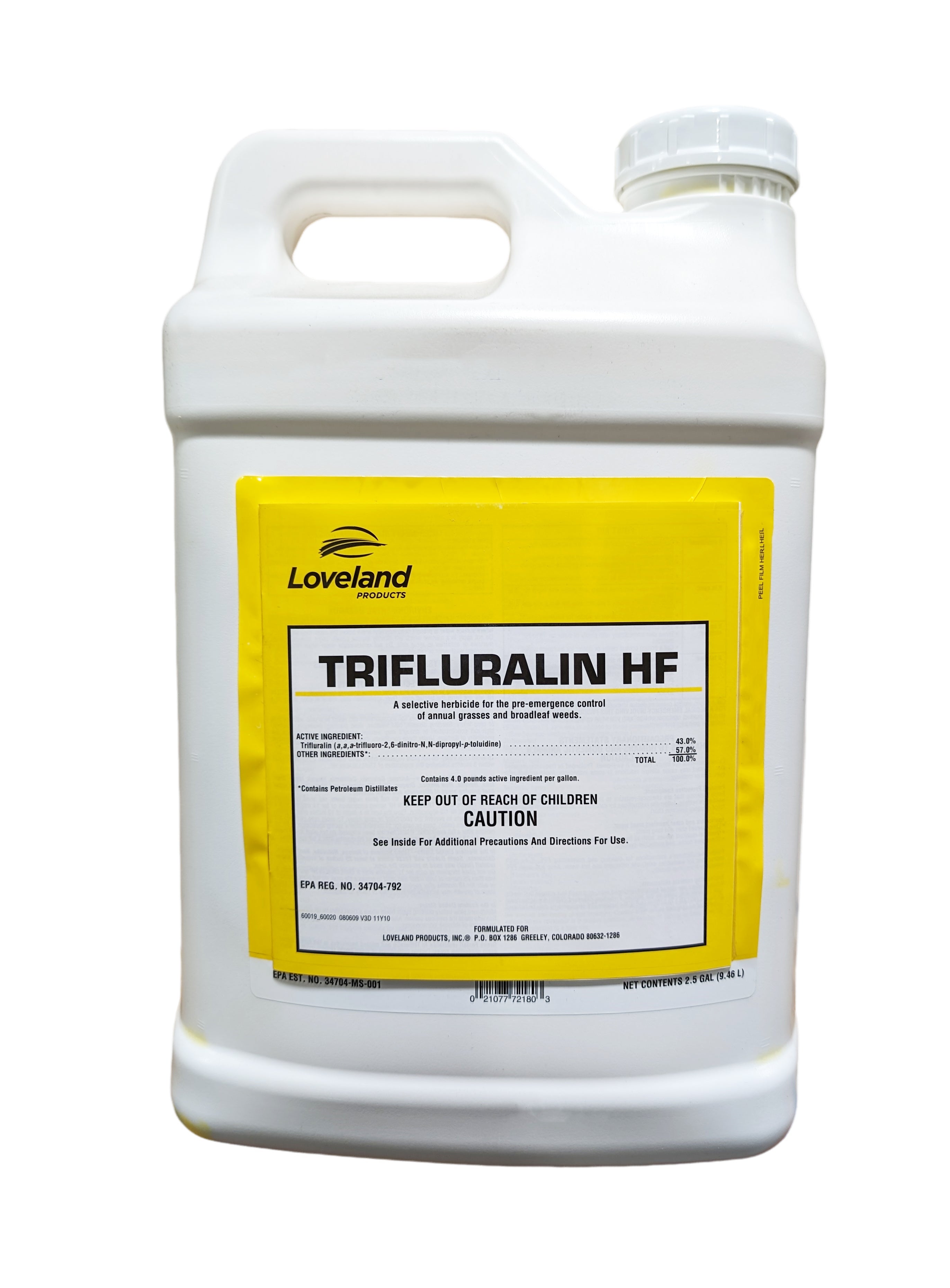 Trifluralin HF jug (2.5 gal)