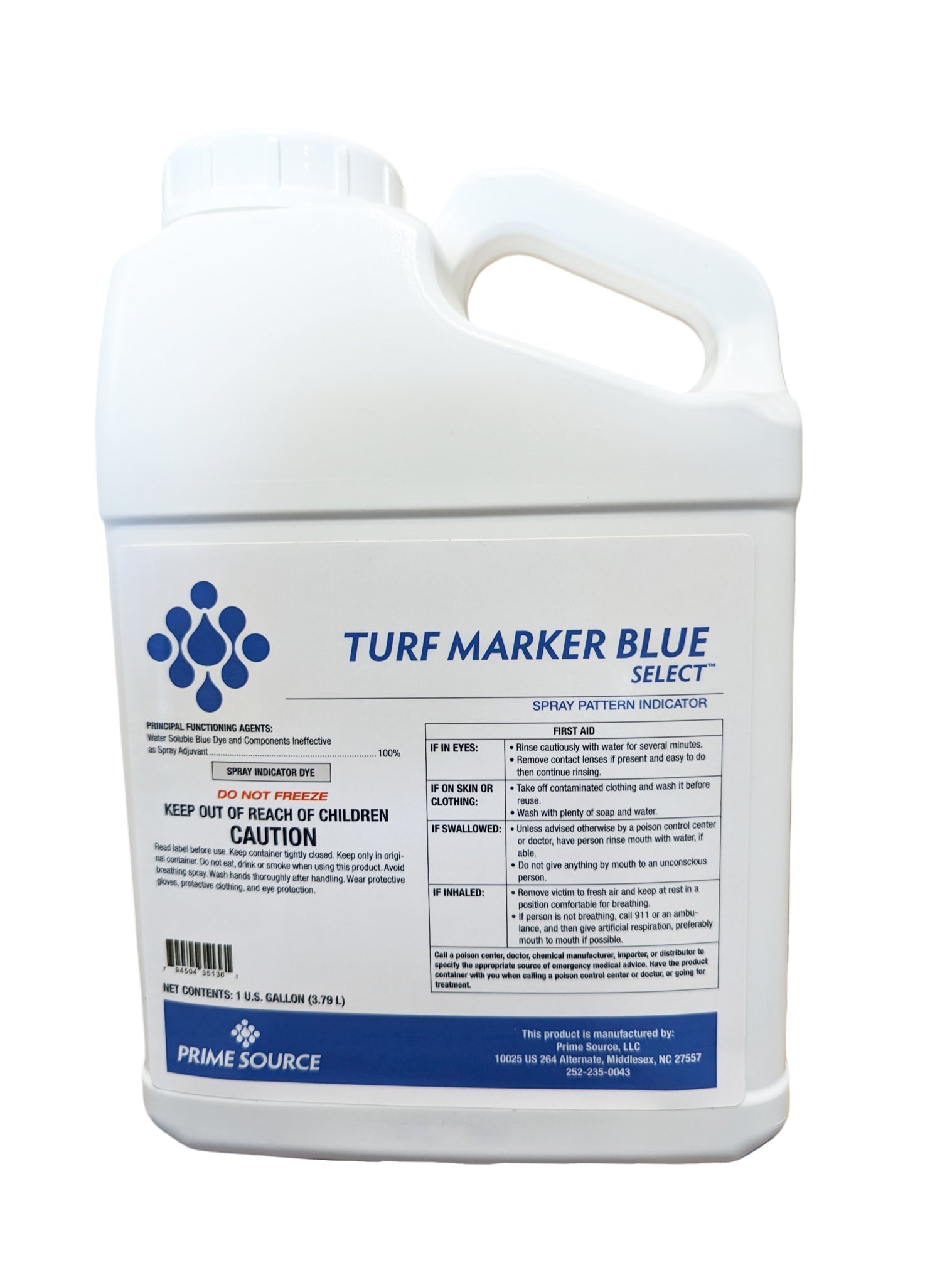 Turf Marker Blue Select gallon (128 oz) - simple