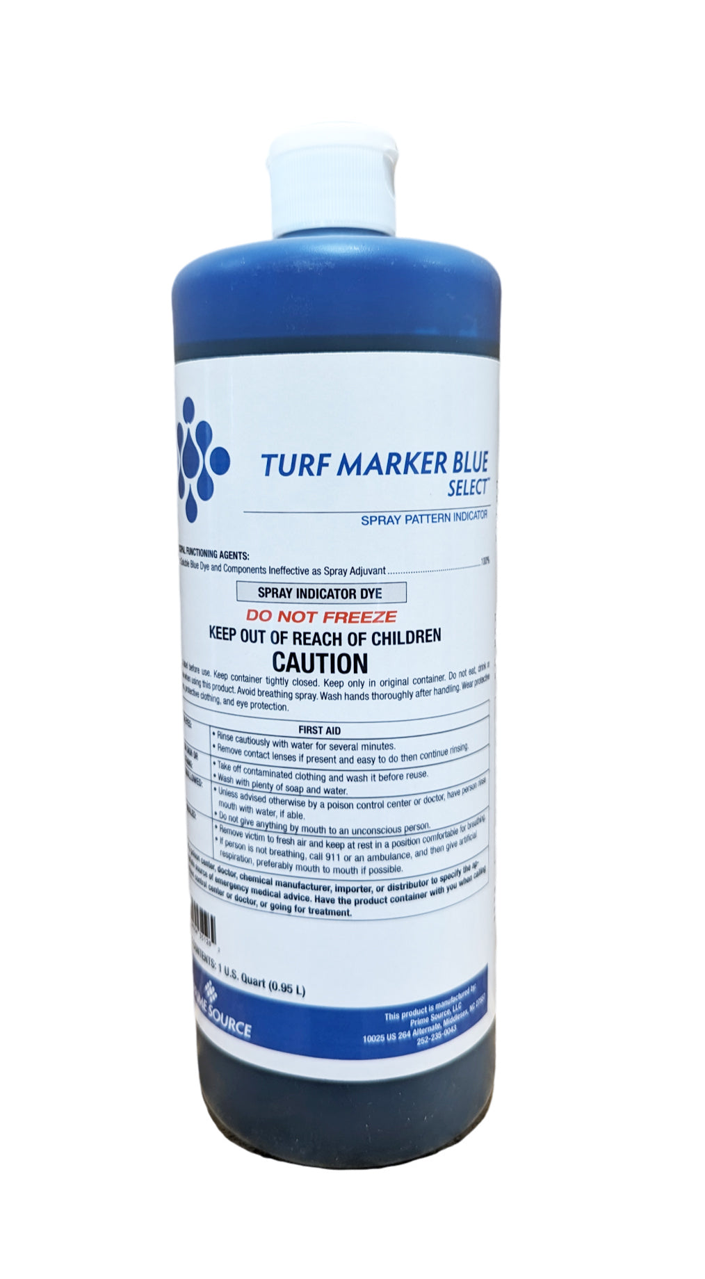 Turf Marker Blue Select quart (32 oz) - simple